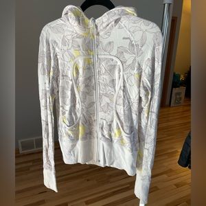 Lululemon Scuba Hoodie with light athletic material.